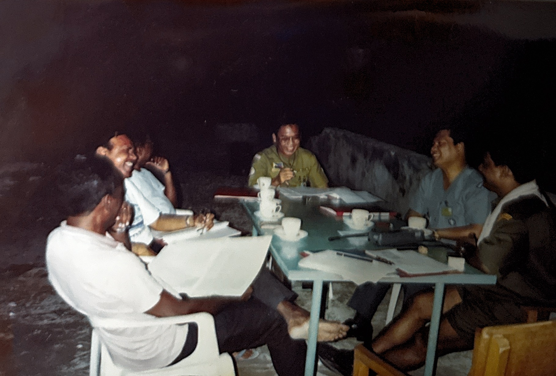 8 Cub Scout Leaders Advance Course held in K. Huraa from 8th to 14th March 1991